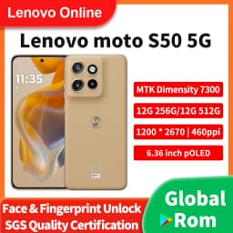 Lenovo Motorola Moto S50 1.5K Flagship Small Straight Screen Sony All Scene Triple Camera 5G AI Smartphone Global Rom