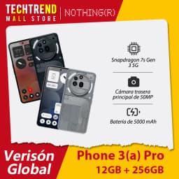 Global Version Nothing Phone (3a) Pro 5G Smartphone Snapdragon 7s Gen 3 5G 50MP Main Camera 6.77inches AMOLED Display 5000mAh Battery