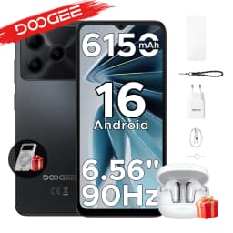 DOOGEE Note 56 VIP Edition Latest Android 16 smartphone 16 6.56" 6150mAh battery 24GB RAM (3+21) 64GB ROM Mobile phone Smartphone