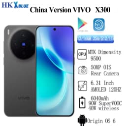 New VIVO X300 Screen 6.31 Inch AMOLED 120Hz Battery 6040 MAh 90W SuperVOOC 40W Wireless Dimensity9500