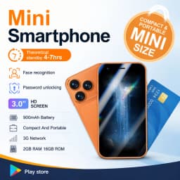 Mini Smartphone 3.0-inch Android System Play Store Whats APP WiFi Dual SIM Card Small Smartphone