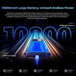 HOTWAV Cyber 13 Pro,20 ГБ+256 ГБ,6.6 FHD+ 2K,10800mAh,64МП камера,Android 13,NFC,150LM Flashlight,глобальная версия