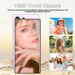 K-Touch New C27 Ultra 7800mAh Mobile Phones 22GB+2TB Cell Phone 7.3 HD Smartphone Android 15 Octa Core Unlock 5G Dual SIM 16+48MP Camera Cellphones