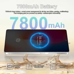 K-Touch New C27 Ultra 7800mAh Mobile Phones 22GB+2TB Cell Phone 7.3 HD Smartphone Android 15 Octa Core Unlock 5G Dual SIM 16+48MP Camera Cellphones