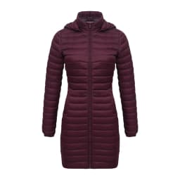 SANTELON Winter Women Loose Long Parka Coat With Detachable Hood Female Soild Ultralight Portable Warm Padded Cotton Outwear