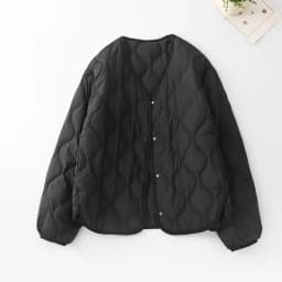 Women's Lightweight down Cotton Jacket Loose Fit Thick Warm No Collar Cotton Outerwear Fashionable And Stylish for Winter