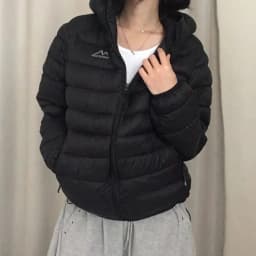 Women's Cotton Jacket Hooded Lightweight Outdoor Winter Coat Slimming Warmth Breathable Vest Style Grey Basic Spring 2026