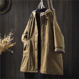Johnature Women Vintage Hooded Warm Winter Parkas Solid Color Button Pockets Coats 2025 Plus Cotton Soft Chinese Style Parkas