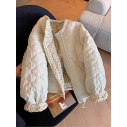 MEXZT Vintage Floral Parkas Women Harajuku Patchwork Puffer Jacket Winter Korean Down Coats Long Sleeve Cotton Padded Outerwears