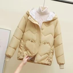 Down Padded Jacket Female 2022 New Women's Short Cotton Coat Women's Korean Version of the Warm Jacket Loose Cotton Jacket Tide