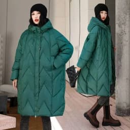 2025 Chinese-style Retro Ladies Cotton Padded Outerwear Temperament Korean Version Thick Women's Winter Parkas Jacket