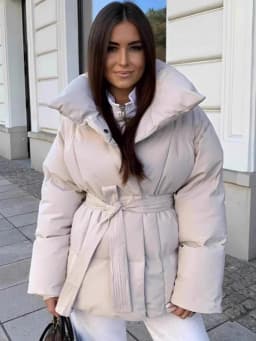 Warm Parkas Women Long Coats 2025 Autumn Winter Khaki Black Long Sleeve Coat Khaki High Waist Casual Elegant Y2k Jackets Thick