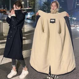 Down Cotton Parkas Jacket Women's Mid-length Over The Knee 2025 New Korean Loose Fashion Winter Padded Female Thickened