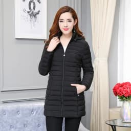 Women Cotton Padded Detachable Hooded Jacket 6XL Winter Warm Coat Loose Medium long Parkas Outwear Female Casual Jackets Tops