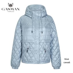 GASMAN 2022 NEW Spring Autumn Jackets Short casual parka Fashion Classic ladies jackets Thin Cotton Warm women Coat 21159
