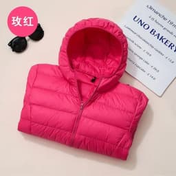 Down Jacket Ladies Spring Autumn Winter 2026 New Large Size Short Cotton Jacket Cardigan Hooded Outerwear Down Coat Women Parkas
