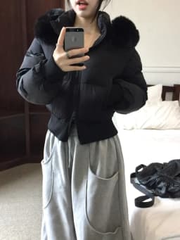 Retro Korean Design Detachable Hooded Cotton Jacket Women's Slim Fit Winter New Style Small Size Cotton Coat
