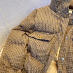 Winter Khaki Thicken Short Parkas Women Loose Zipper Up Warm Parkas Jacket Woman Fashion Button Stand Collar Parka Female