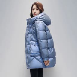 New 2026 Parkas Women Winter Down Cotton Jacket Coat Ladies Long Hooded Thicken Warm Cotton Padded Female Outwear Overcoat Tops