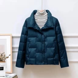 2023 Spring Autumn New Down Jacket Women's Jackets Stand-Up Collar Coat for Women Light Outerwear Female Korean Down Coat Tops