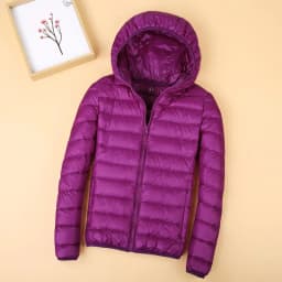 Lightweight Ultra-Thin down Cotton Jacket Women's Short Style Korean Version Autumn Winter New Fashion Slim Fit Large Size Coat