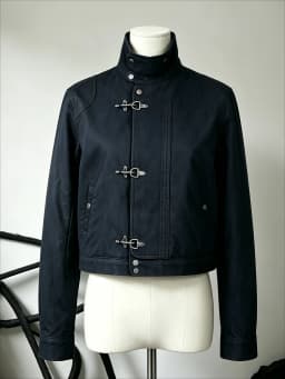 2000s Aesthetic Y2k Gothic Coat Women Vintage Harajuku Long Sleeve Streetwear Jackets 2025 Autumn New Slim Fit Tops Outerwear