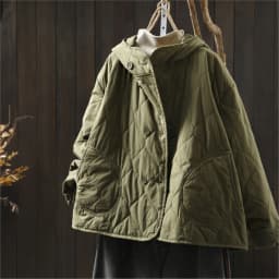 Johnature Women Vintage Hooded Parkas Button Winter Coats 2025 New Solid Color Patchwork Pockets Casual Soft Cotton Parkas