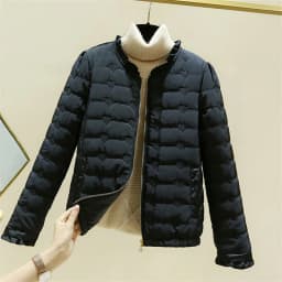 New 2026 Women Jacket Autumn Winter Korean Loose Lightweight Casual Warm Down Cotton parkas Female Outwear Overcoat Lady Tops