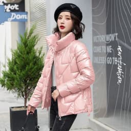 2026 New Winter Jacket Women Down Cotton Jacket Parkas Female Short Casual Loose Warm Cotton-padded Coat Outwear Parka Lady Top