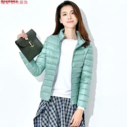 Brand New Autumn Winter down Cotton Jacket Women's Hooded Short Stand Collar plus Size Slim Fit Ladies Outerwear Coat