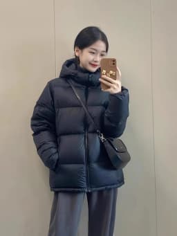 Zoki Winter Cute Pink Puffy Parkas Women Warm Thick Long Sleeve Sweet Cotton Coat Casual Stand Collar Preppy Style Korean Jacket