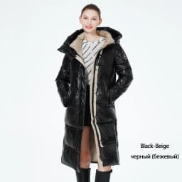 ICEbear 2023 Winter Fashionable Jacket Women's Hooded Warm Parkas Puffer Jackets Hight Quality Female Quilted Coat GWD20155D