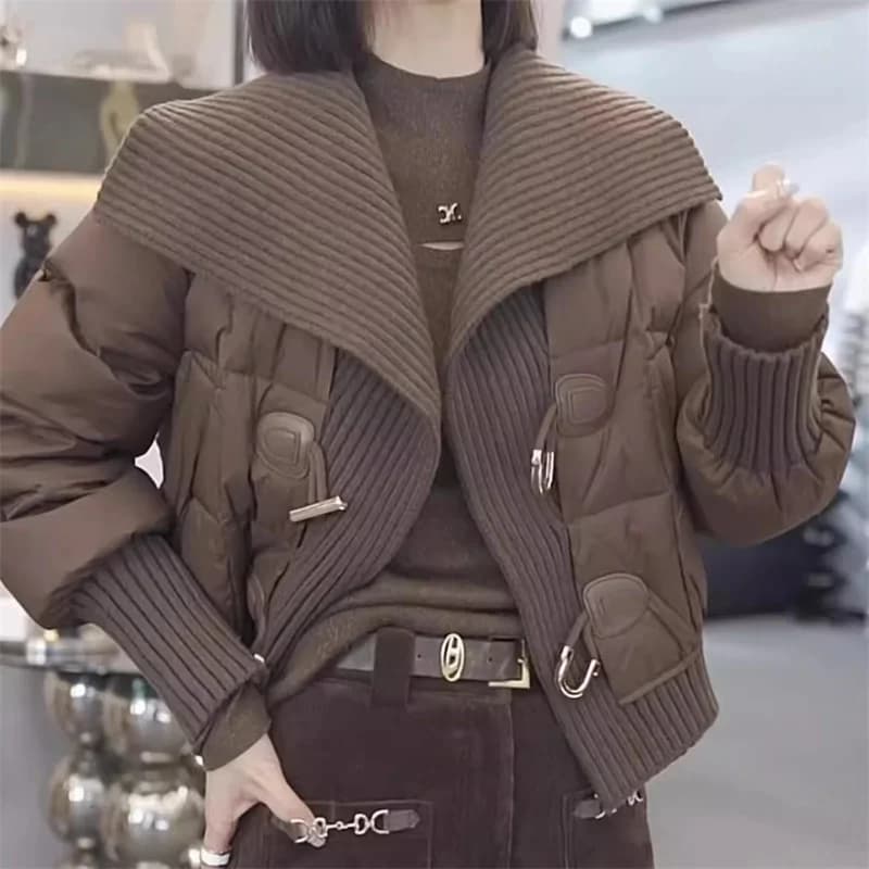 2026 Autumn Winter New Women's Cotton Jackets With Cotton Coat Female Short Loose Cotton Jacket Plush And Thick Insulation Coat