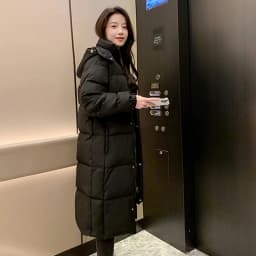 2026 New Women Cotton Padded Jacket Hooded Outwear Women Winter Warm Thick Cotton Coat Korean Loose Long Parkas Coat