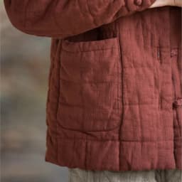 Johnature Women 2025 Winter New Ramie Cotton Parkas Stand Long Sleeve Plus Cotton Coats Warm Pockets Button Women Parkas