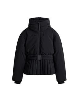 Casual Hoodie Thicken Belts Coats Women Solid Full Sleeve Stand Collar Closed Zippers Coat Female 2025 Winter Lady Outwears