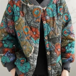 Women's Winter Parka 2025 Casual Korean Version Fashion Down Cotton Jacket Ladies Coat Printing Foreign Aura Loose Female Jacket