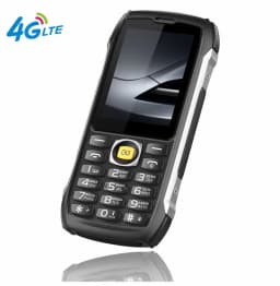 EAOR 4G LTE Waterproof Rugged Big Battery Powerbank Feature Keypad 2.8 IPS Display Volume Side Key Glare Flashlight Mobile Phone