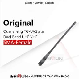 Original TG-UV2 Plus Antenna High Gain VHF UHF Tri-band Antenna for Quansheng TG-UV2 Plus