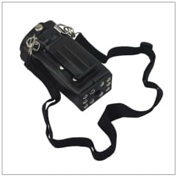 Leather Carry Case with belt Loop for Motorola Keypad Models Portable Two-way Radio GP338 HT1250 GP339 GP360 GP380 PTX780 MTX960