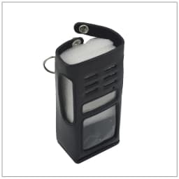 Leather Carry Case with belt Loop for Motorola Keypad Models Portable Two-way Radio GP338 HT1250 GP339 GP360 GP380 PTX780 MTX960