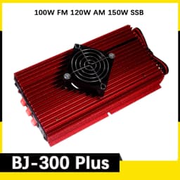 Baojie BJ-300 Plus Power Amplifier 100W FM 120W AM 150W SSB 3-30MHZ Mini-size and High Power CB Radios Walkie Talkie Amplifiers