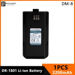 Baofeng DR-1801 DMR Digital Walkie Talkie Battery 7.4V 2200mAh Original DM-8 Li-ion Battery For DR-1801UV DM-1801 DM-860 BF-H6