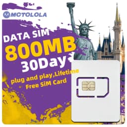 MOTOLOLA Global PTT Lifetime Free Sim Card 4G Europe America Africa Asia Australia Internet Telecom Mobile Internet Chip POC Wal