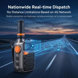 Portable Poc Radio 3G 4G Network 5000KM Walkie Talkie 100KM XIN-POC Handheld