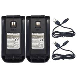 BAOFENG UV-21 Pro Walkie Talkie Li-ion Battery 1800mAh DC7.4V Support Type-C Charging BF-UV21 UV21Pro V2 Extra Battery BL-21UV