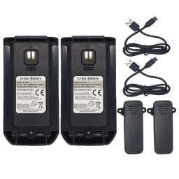 BAOFENG UV-21 Pro Walkie Talkie Li-ion Battery 1800mAh DC7.4V Support Type-C Charging BF-UV21 UV21Pro V2 Extra Battery BL-21UV