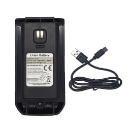 BAOFENG UV-21 Pro Walkie Talkie Li-ion Battery 1800mAh DC7.4V Support Type-C Charging BF-UV21 UV21Pro V2 Extra Battery BL-21UV