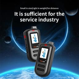 (SIM Lifetime Free)Global 4G POC walkie talkie, 5000KM remote walkie talkie, global police civilian fleet walk