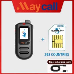 (SIM Lifetime Free)Global 4G POC walkie talkie, 5000KM remote walkie talkie, global police civilian fleet walk